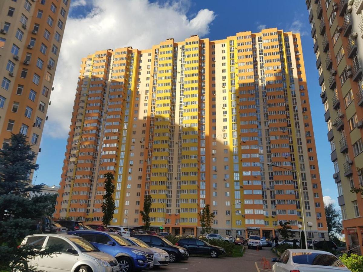 Стильная И Уютная Квартира В Новом Доме На Оболони Kiev Exterior foto